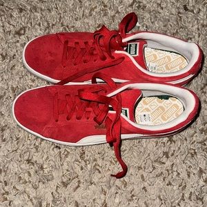 Puma Suede red size 13